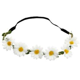 Hiuspanta Valkoisilla P&auml;iv&auml;nkakkaroilla