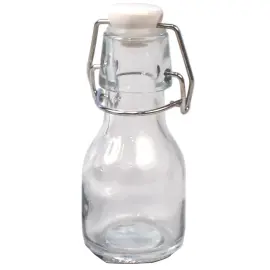 Lasipullo Patenttikorkilla 4,5 x 11 cm
