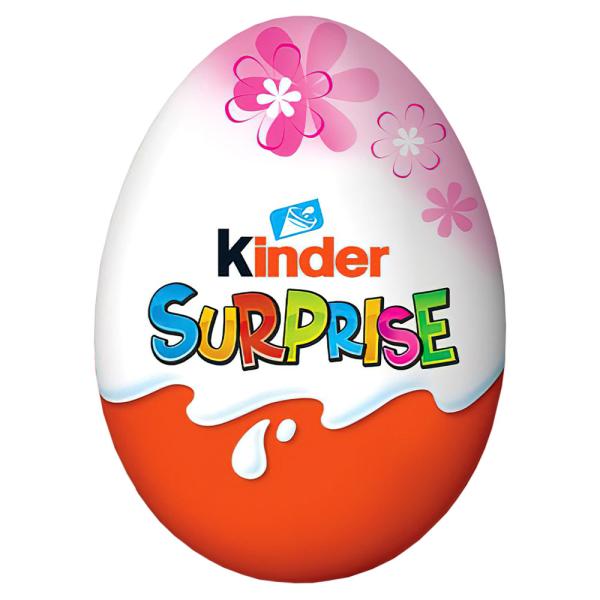 Kinder-muna Surprise Vaaleanpunainen