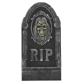 Hautakivi Koriste RIP Pääkallo