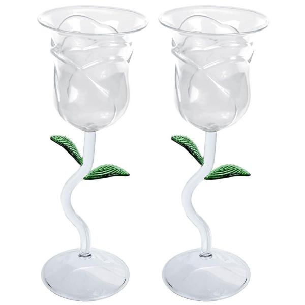 Viinilasi Ruusu 200ml 2 kpl