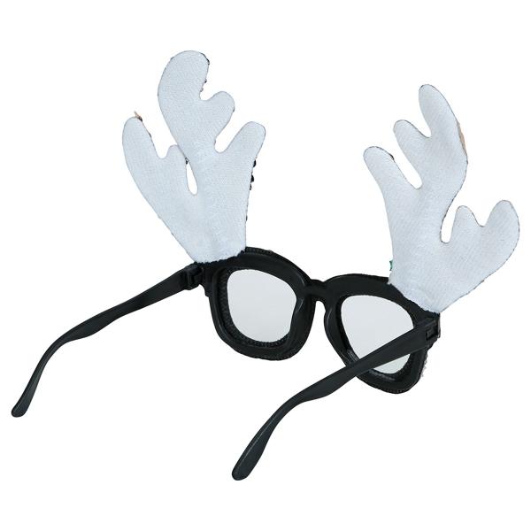 Kimaltelevat Silmälasit Poronsarvilla