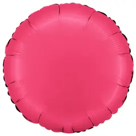 Pyöreä Folioilmapallo Satiini Lipstick