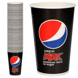 Pepsi Max Pahvimukit 40 cl 40-kpl
