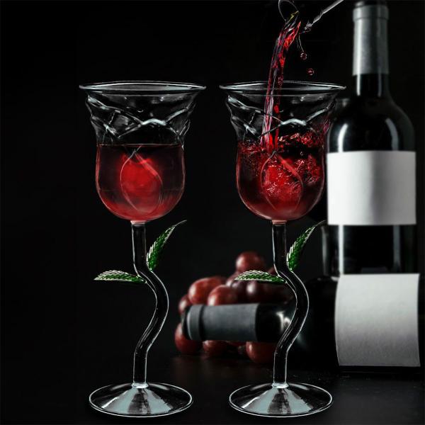 Viinilasi Ruusu 200ml 2 kpl