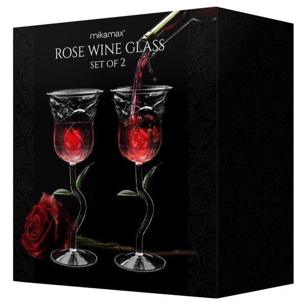Viinilasi Ruusu 200ml 2 kpl