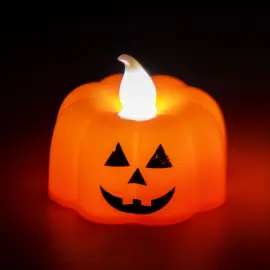 LED Lämpökynttilä Kurpitsa