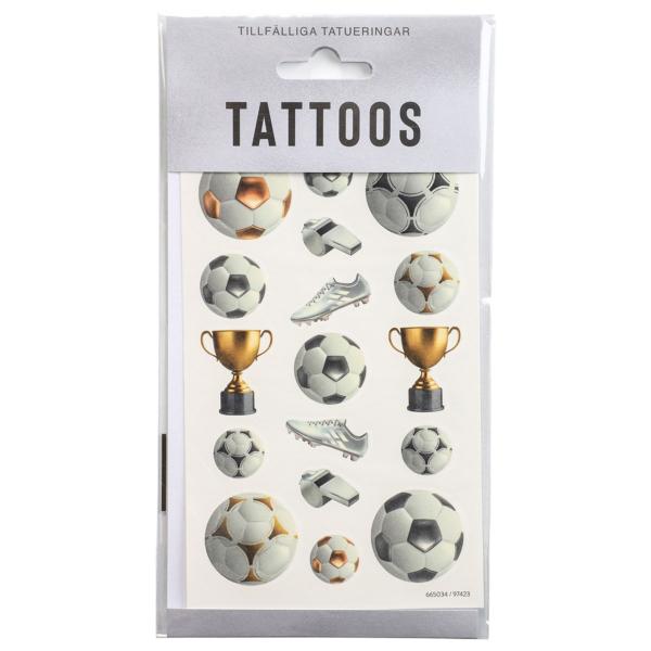 Siirtotatuoinnit Jalkapallo 17 kpl