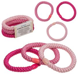 Hiuslenkit Pinkkis&auml;vyinen Sekoitus 3 kpl