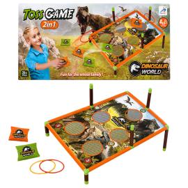 2-in-1 Dinosaurus Heittopeli 76 x 55 x 41 cm