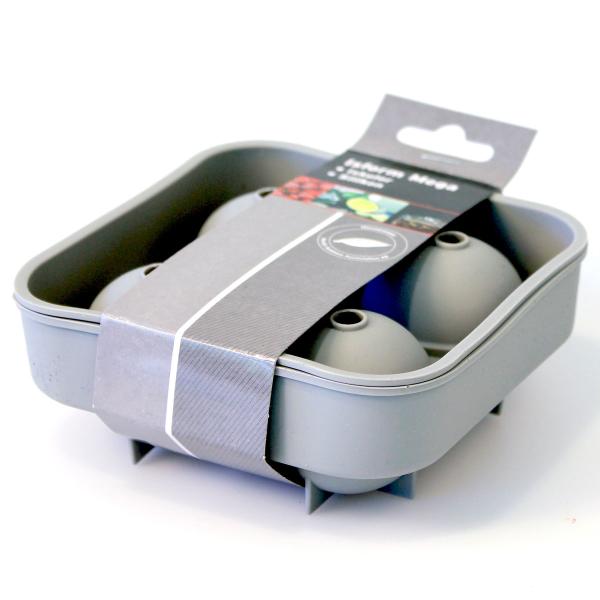 Silikonimuotti 4 Jääpallolle 12,5 x 5 cm