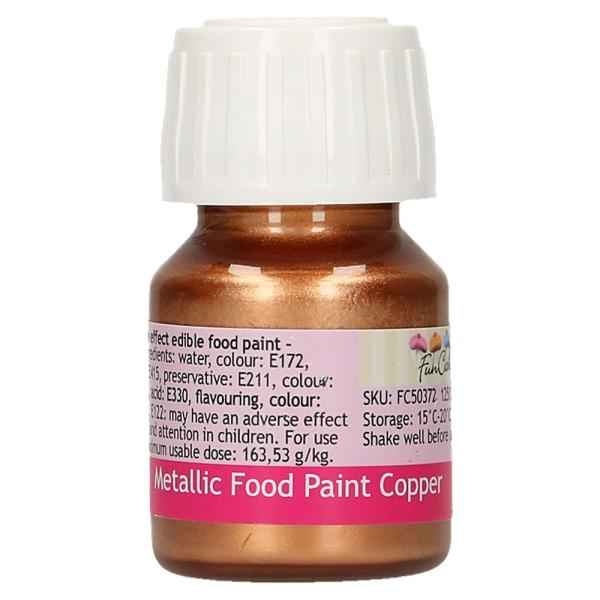 Syötävä Elintarvikeväri Metallic Copper