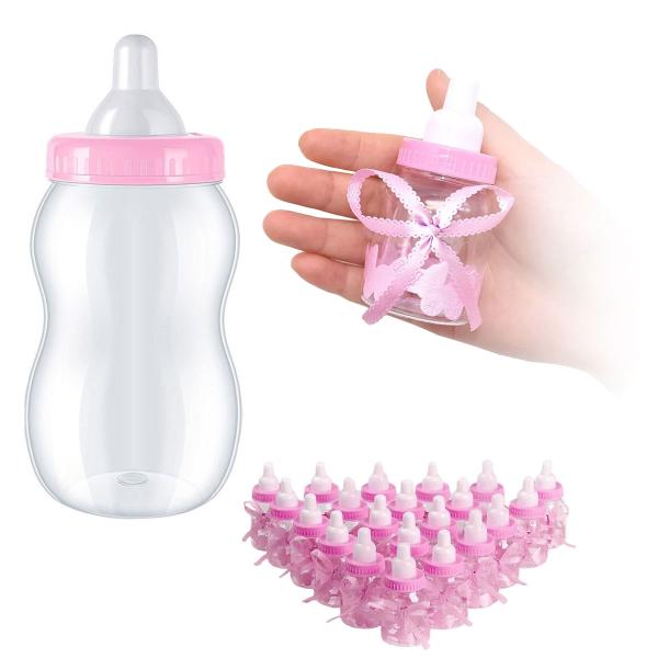 Pöytäkoriste Tuttipullot Pinkki 31 kpl