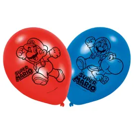 Super Mario Ilmapallot Punainen & Sininen