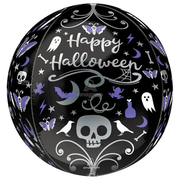 Happy Halloween Pyöreä Folioilmapallo