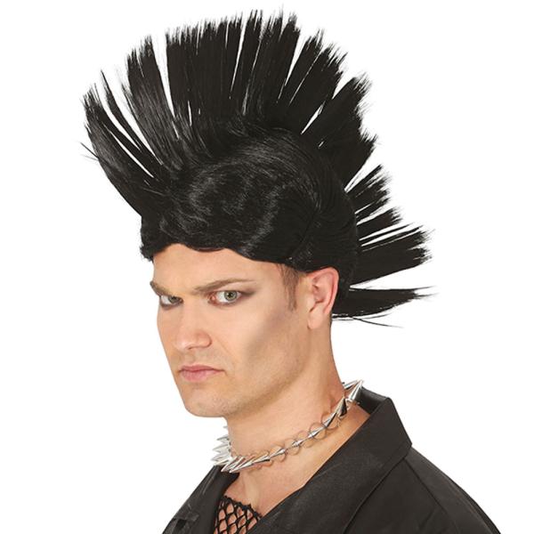 Punkperuukki Musta