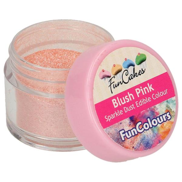 Syötävä Kimalle Blush Pink