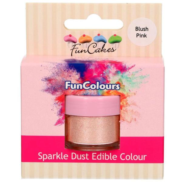 Syötävä Kimalle Blush Pink