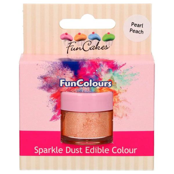 Syötävä Kimalle Pearl Peach