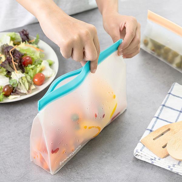 Uudelleenkäytettävät Zip-Vetoketjupussit
