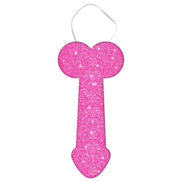 Roosa Glitter Penissolmio
