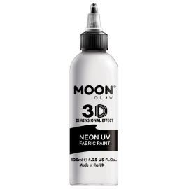 Moon Glow Neon UV Tekstiiliväri Valkoinen 125 ml