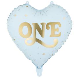 Folioilmapallo Syd&auml;n One Vaaleansininen