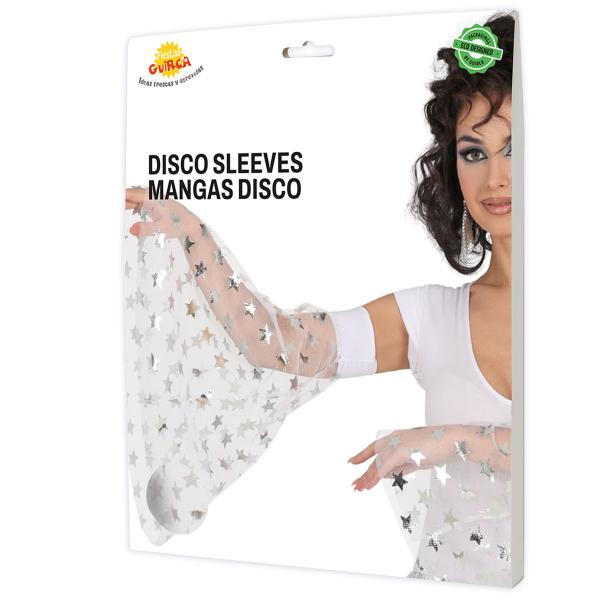 Discohihat Tähdillä Valkoinen