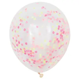 Moniväriset Konfetti-ilmapallot