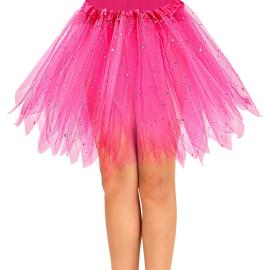 Pinkki Glitter Tyllihame Lapset
