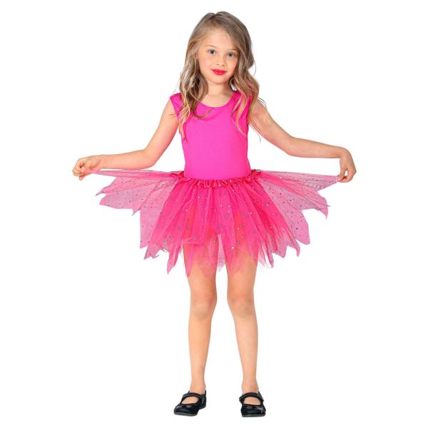 Pinkki Glitter Tyllihame Lapset