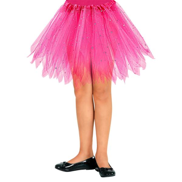 Pinkki Glitter Tyllihame Lapset