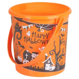 Pieni Halloween Karkkiämpäri Oranssi