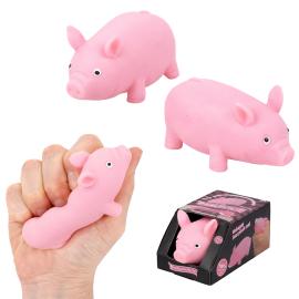 Venyv&auml; Puristelulelu Pinkki Sika 10 cm