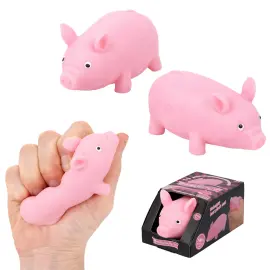 Venyv&auml; Puristelulelu Pinkki Sika 10 cm