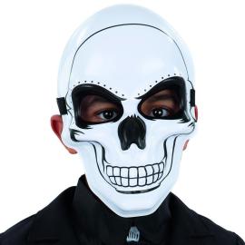 Valkoinen P&auml;&auml;kallonaamio Lapsille