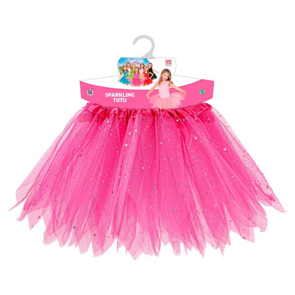 Pinkki Glitter Tyllihame Lapset