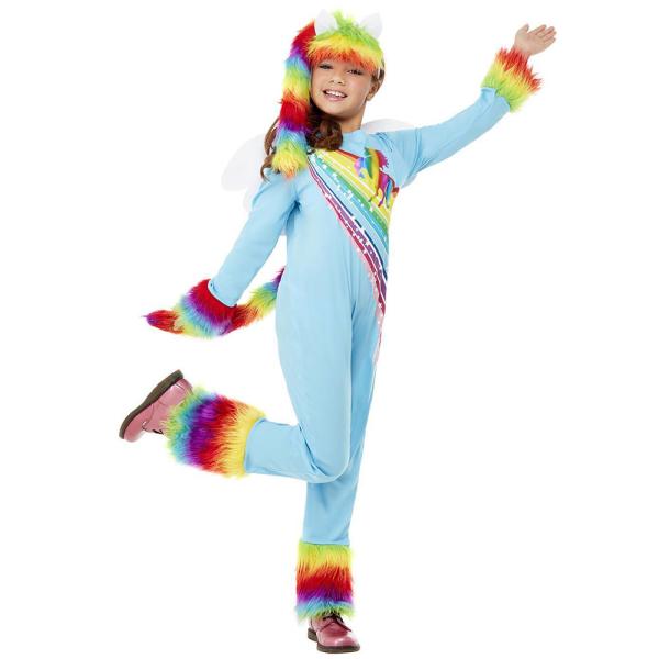 Sateenkaariponi Naamiaisasu Lapsille