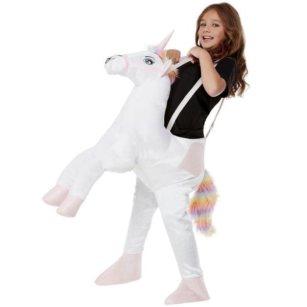 Ratsastava Yksisarvinen Lasten Naamiaisasu
