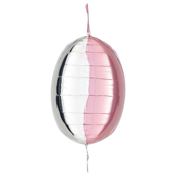 Tyynyilmapallot Hopea/Pastellipinkki 4 kpl