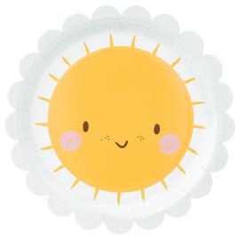 Pienet Pahvilautaset Aurinko