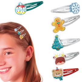 Hiusklipsit Jouluaiheella 6 kpl