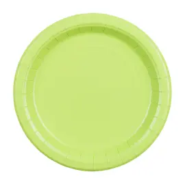 Paperilautaset Limenvihre&auml; 18 cm 6 kpl