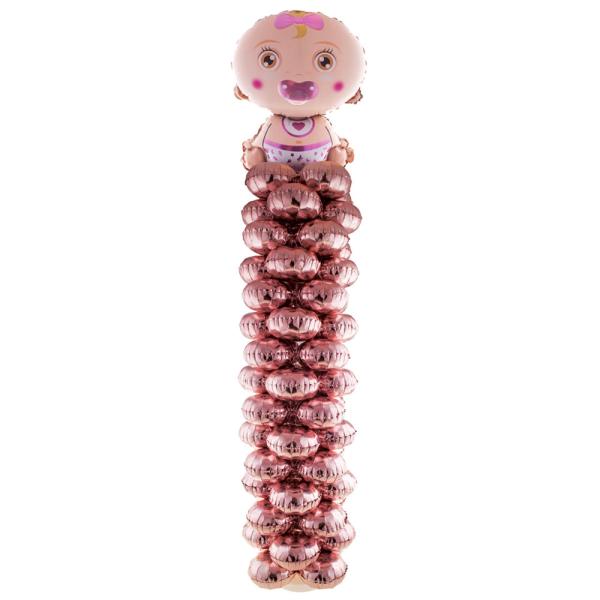 Ilmapallopylväs Baby Girl