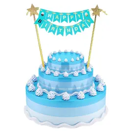 Baby Boy Kakkukoriste Happy Birthday