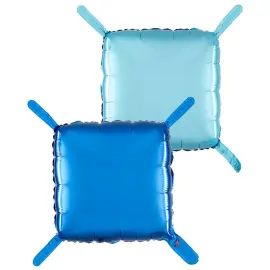 Tyynyilmapallot Sininen/Pastellisininen 4 kpl