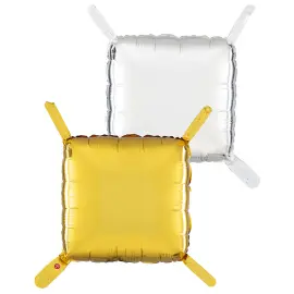 Tyynyilmapallot Kulta/Hopea 4 kpl