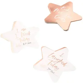 Baby Milestones Cards Ruusukulta
