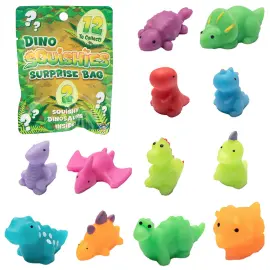 Squishy Dinosaurukset Ker&auml;ilylelut 2 kpl