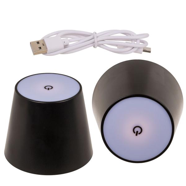 LED-pullolamppu Musta 10,5 x 12 cm